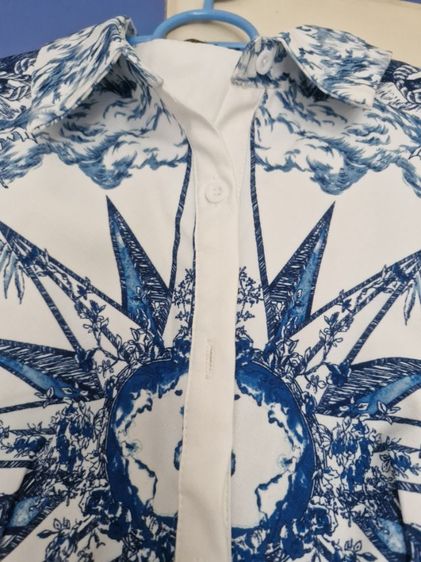 ชุดเดรส พิมพ์ลาย พร้อมเข็มขัด ราคา 500 ขาย 350 พร้อมส่ง (ซื้อมายังไม่ได้ใส่) รูปที่ 5