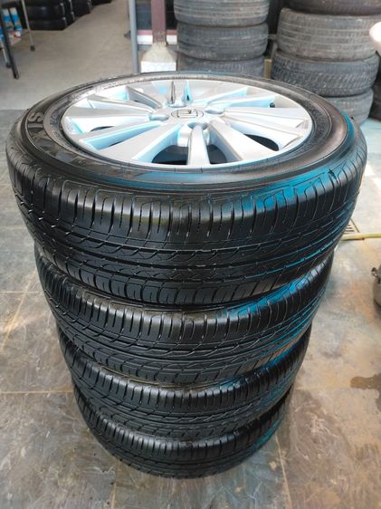 แม็กฮอนด้า ขอบ15 พร้อมยางmaxxis 185 60 15 ปลายปี24 ยางสวย  ใส่ jazz city ได้ทุกรุ่น รูปที่ 15