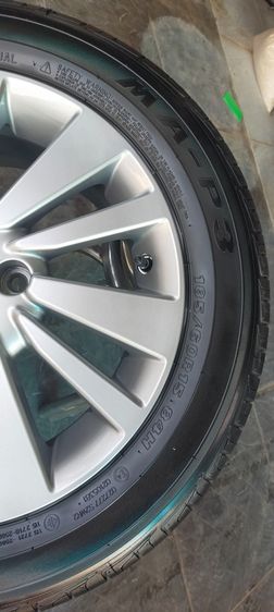 แม็กฮอนด้า ขอบ15 พร้อมยางmaxxis 185 60 15 ปลายปี24 ยางสวย  ใส่ jazz city ได้ทุกรุ่น รูปที่ 10