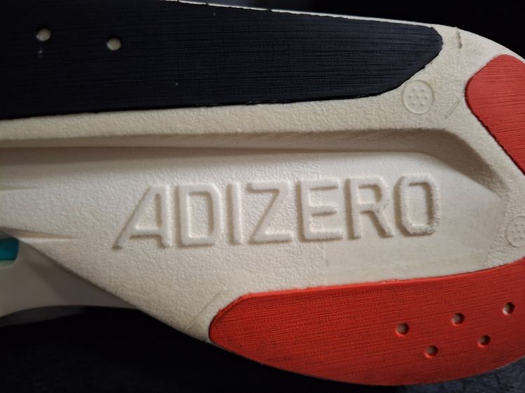 รองเท้า Adidas adizero takumi sen 9 silver violet cyan รูปที่ 14