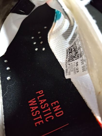 รองเท้า Adidas adizero takumi sen 9 silver violet cyan รูปที่ 9