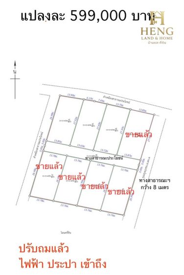 ที่ดินเปล่า วิวภูเขา ใกล้วัดร่องขุ่น ป่าอ้อดอนชัย เชียงราย รูปที่ 2