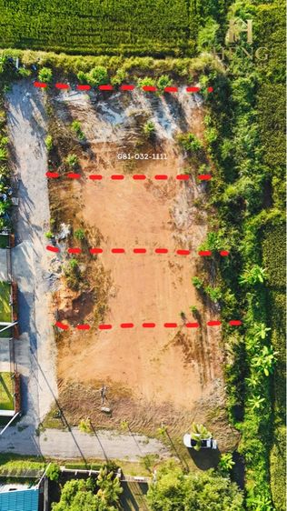 ที่ดินเปล่า วิวภูเขา ใกล้วัดร่องขุ่น ป่าอ้อดอนชัย เชียงราย รูปที่ 3