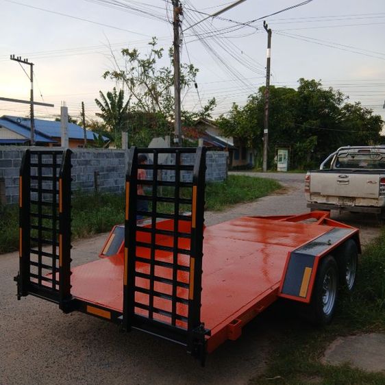 รถลากพ่วงขนย้ายรถเกี่ยวข้าวdc6870ขนย้ายรถแบล็คโฮเล็กบรรทุก4.5ตัน รูปที่ 4