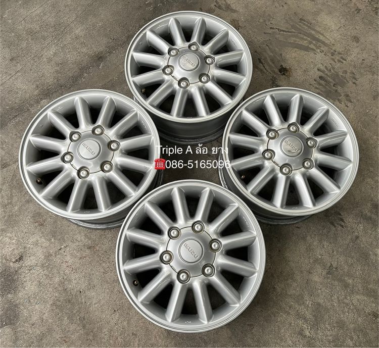 ✨ล้อแม็ก 6รู139✨ISUZU D-Max ขอบ 15💖 รูปที่ 6
