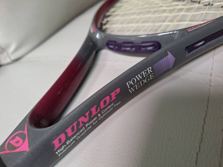 ไม้เทนนิส Dunlop Technomax Lady Over Size หน้าไม้ 107 sq.in ราคารวมส่ง รูปที่ 6