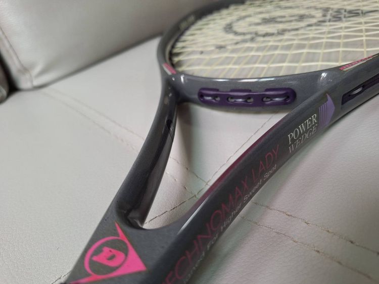 ไม้เทนนิส Dunlop Technomax Lady Over Size หน้าไม้ 107 sq.in ราคารวมส่ง รูปที่ 4