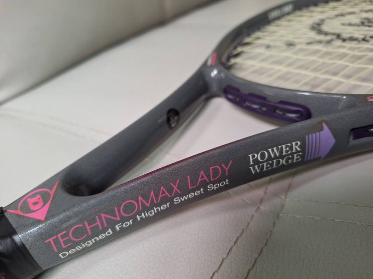 ไม้เทนนิส Dunlop Technomax Lady Over Size หน้าไม้ 107 sq.in ราคารวมส่ง รูปที่ 5