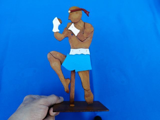 งานไม้ ตีเข่าแม่ไม้มวยไทย รูปที่ 7