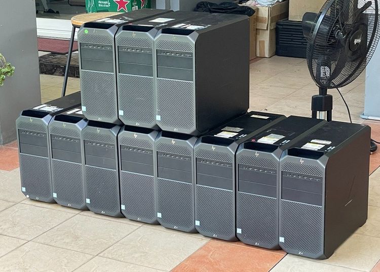 HP Z4 G4 Workstation Xeon W-2145 SSD256GB+HD1TB RAM32GB Quadro สำหรับงานตัดต่อ ออกแบบ มืออาชีพ รูปที่ 3