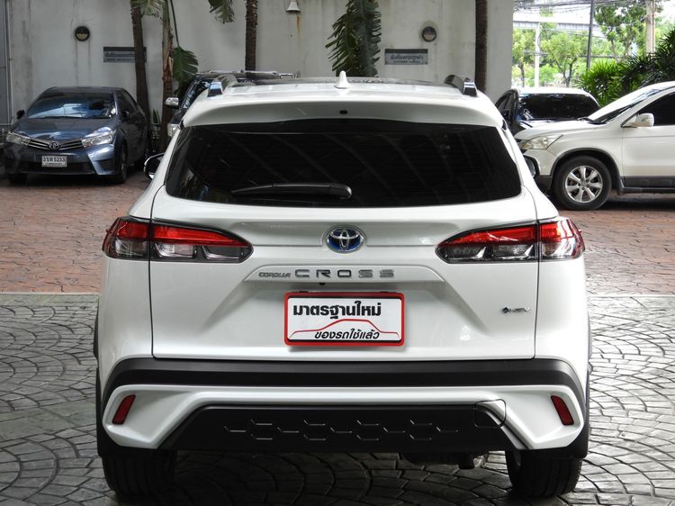 Toyota Corolla Cross 2025 1.8 HEV Premium Luxury Sedan ไฮบริด ไม่ติดแก๊ส เกียร์อัตโนมัติ ขาว รูปที่ 4
