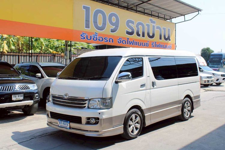 Toyota Ventury 2010 2.7 V Van เบนซิน ไม่ติดแก๊ส เกียร์อัตโนมัติ ขาว รูปที่ 2