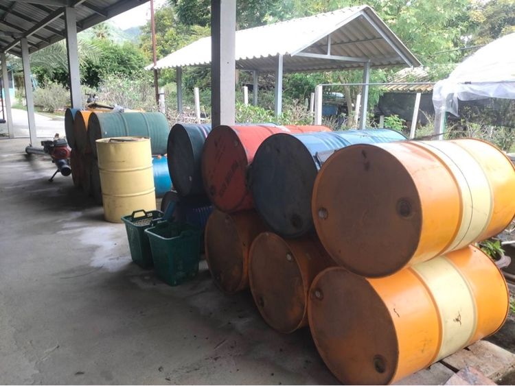 ถัง200 ลิตร ใส่น้ำมัน