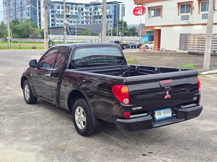 Mitsubishi Triton 2014 2.5 GLX Pickup ดีเซล ไม่ติดแก๊ส เกียร์ธรรมดา ดำ รูปที่ 3