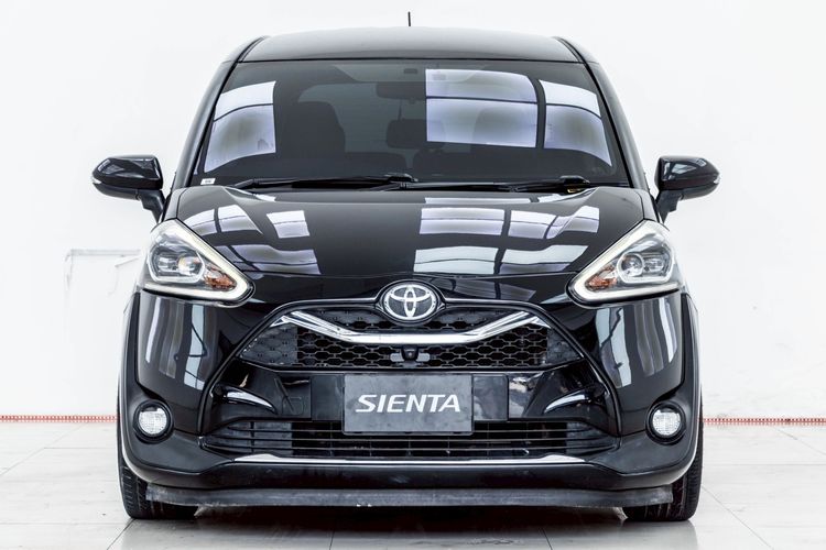 Toyota Sienta 2019 1.5 V Utility-car เบนซิน ไม่ติดแก๊ส เกียร์อัตโนมัติ ดำ รูปที่ 4