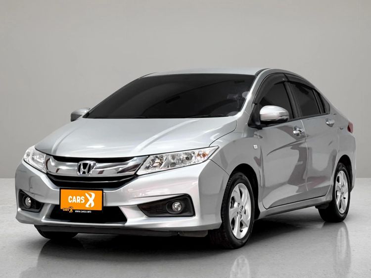 Honda City 2016 1.5 V Plus i-VTEC Sedan เบนซิน ไม่ติดแก๊ส เกียร์อัตโนมัติ บรอนซ์เงิน