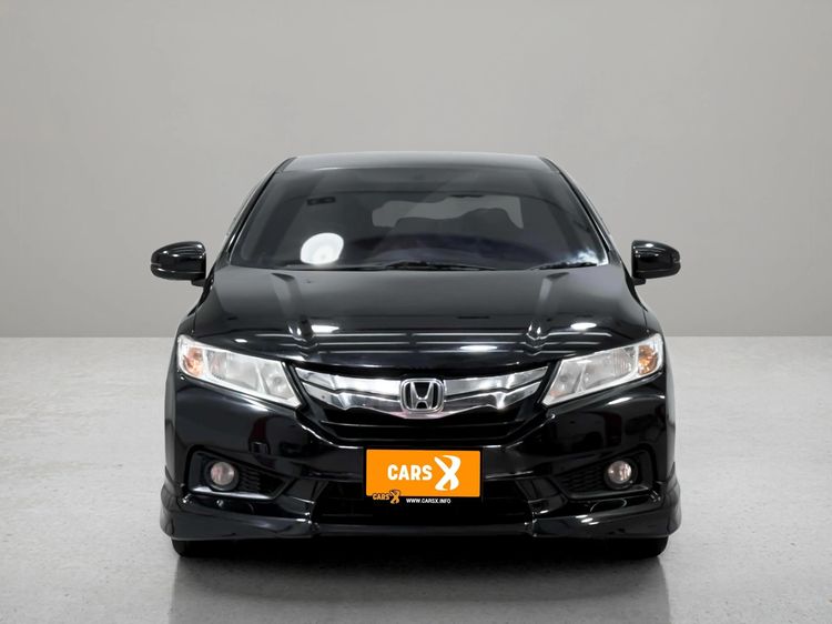 Honda City 2014 1.5 Sv i-VTEC Sedan เบนซิน ไม่ติดแก๊ส เกียร์อัตโนมัติ ดำ รูปที่ 3