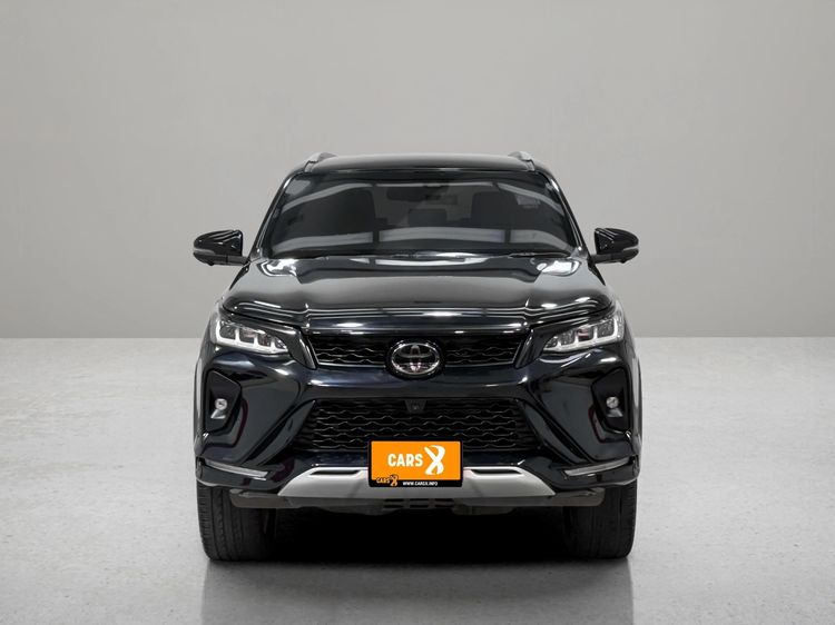 Toyota Fortuner 2021 2.8 LEGENDER 2WD AT Utility-car ดีเซล ไม่ติดแก๊ส เกียร์อัตโนมัติ ดำ รูปที่ 3