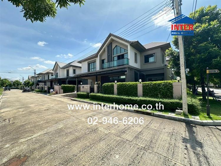 บ้านเดี่ยว 2 ชั้น 70 ตร.ว. หมู่บ้านบางกอกบูเลอวาร์ด แจ้งวัฒนะ2 ซอยหอการค้าไทย ถนนชัยพฤกษ์ ถนน345 ถนนราชพฤกษ์ ปากเกร็ด นนทบุรี รูปที่ 2