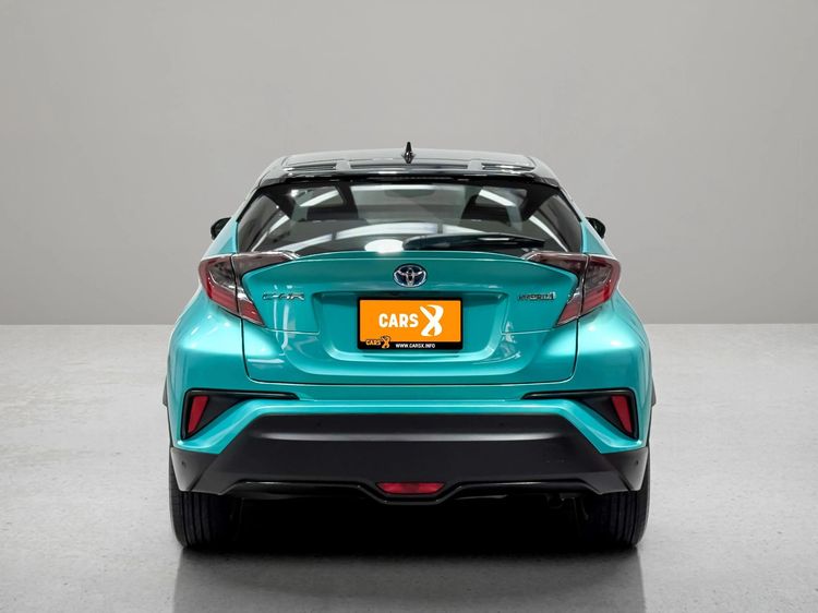 Toyota C-HR 2018 1.8 HV Hi Sedan ไฮบริด ไม่ติดแก๊ส เกียร์อัตโนมัติ เขียว รูปที่ 4