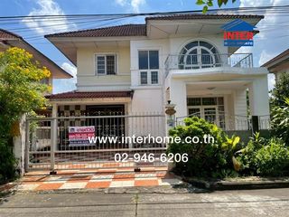 บ้านเดี่ยว 2 ชั้น 50.8 ตร.ว. หมู่บ้านลลิลกรีนวิลล์ รามอินทรา-วัชรพล ซอยสุขาภิบาล5 ซอย72 ถนนรามอินทรา ถนนสุขาภิบาล5 เขตสายไหม กรุงเทพมหานคร