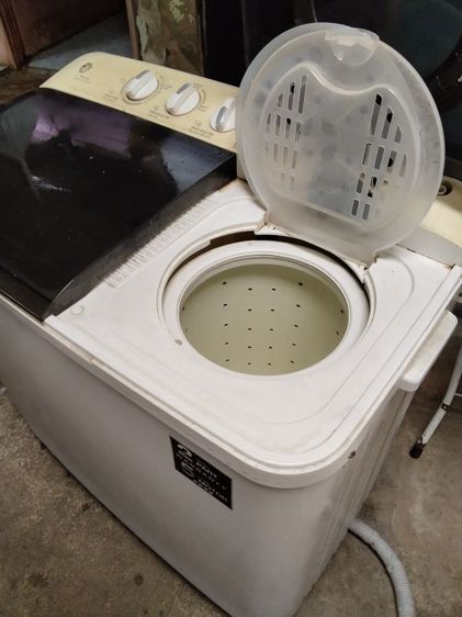  ขายถูก  โตชิบ้าเครื่องซักผ้าฝาบน2ถัง 8.5 กิโล รูปที่ 6