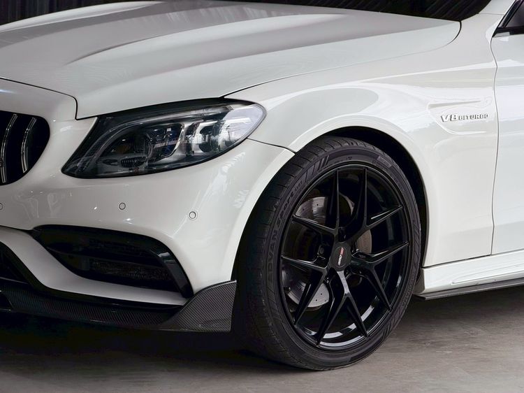 Mercedes-Benz C-Class 2020 C200 Sedan เบนซิน ไม่ติดแก๊ส เกียร์อัตโนมัติ ขาว รูปที่ 3