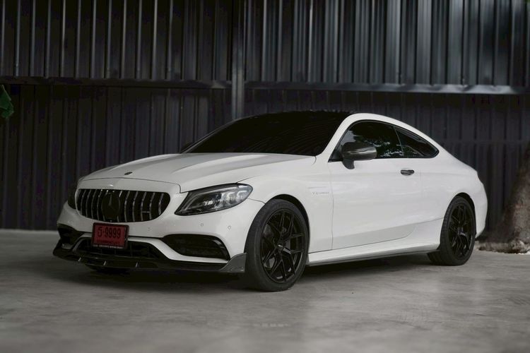 รถ Mercedes-Benz C-Class C200 สี ขาว