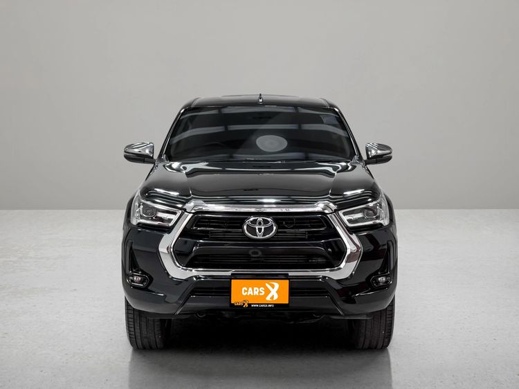 Toyota Hilux Revo 2022 Double Cab 2.4 Mid Prerunner Pickup ดีเซล ไม่ติดแก๊ส เกียร์อัตโนมัติ ดำ รูปที่ 3