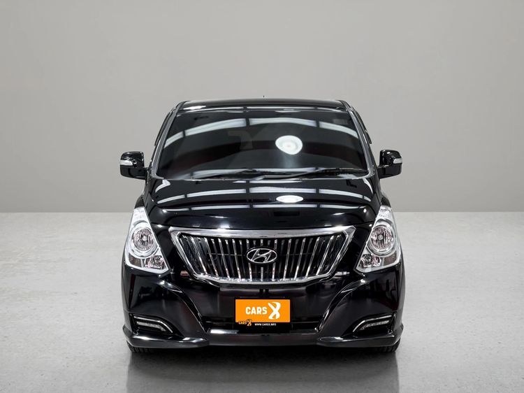 Hyundai H-1  2018 2.5 Elite Plus Van ดีเซล ไม่ติดแก๊ส เกียร์อัตโนมัติ ดำ รูปที่ 3
