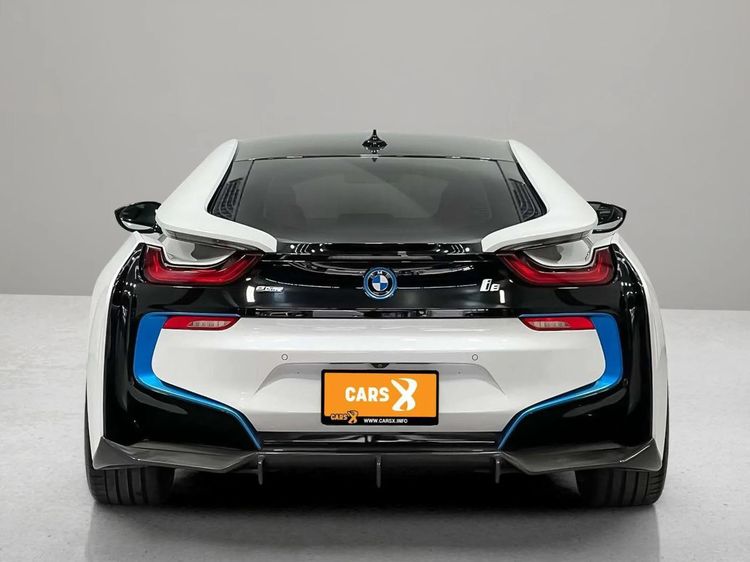 BMW I8 2015 1.5 Hybrid 4WD Sedan ไฮบริด ไม่ติดแก๊ส เกียร์อัตโนมัติ ขาว รูปที่ 4