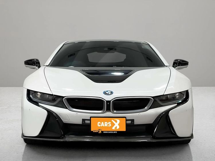 BMW I8 2015 1.5 Hybrid 4WD Sedan ไฮบริด ไม่ติดแก๊ส เกียร์อัตโนมัติ ขาว รูปที่ 3