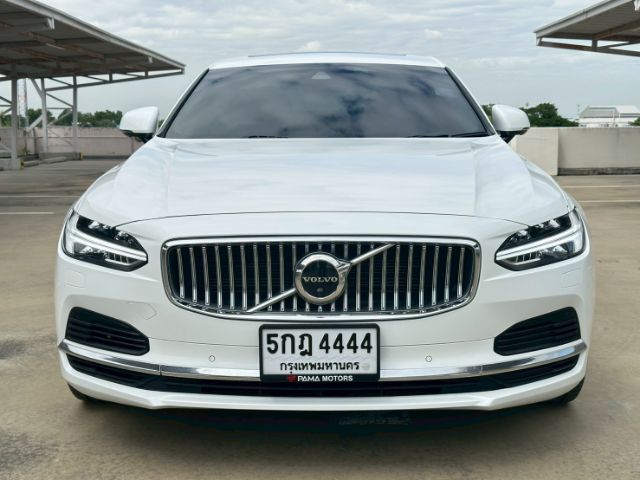 Volvo S90 2021 2.0 Recharge T8 Inscription 4WD Sedan ปลั๊กอินไฮบริด (PHEV) ไม่ติดแก๊ส เกียร์อัตโนมัติ ขาว รูปที่ 3