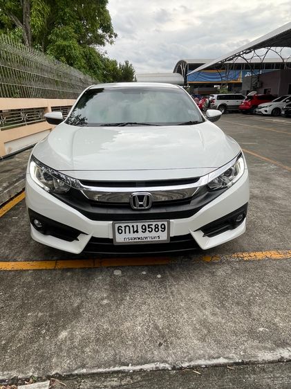 Honda Civic 2018 1.5 Turbo Sedan เบนซิน เกียร์อัตโนมัติ ขาว รูปที่ 3