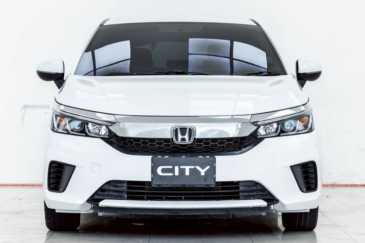 Honda City 2022 1.0 SV Sedan เบนซิน ไม่ติดแก๊ส เกียร์อัตโนมัติ ขาว รูปที่ 4