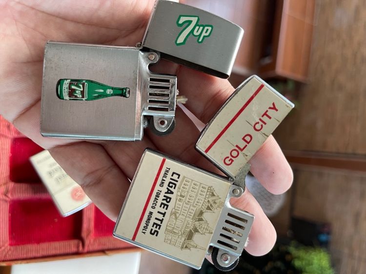 ไฟแช็ค PENGUIN LIGHTER Vintage ชุด6อัน 6แบบ งานเก่าเก็บ  รูปที่ 8