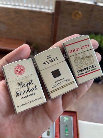ไฟแช็ค PENGUIN LIGHTER Vintage ชุด6อัน 6แบบ งานเก่าเก็บ  รูปที่ 4