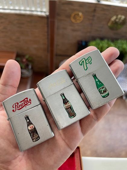 ไฟแช็ค PENGUIN LIGHTER Vintage ชุด6อัน 6แบบ งานเก่าเก็บ  รูปที่ 3