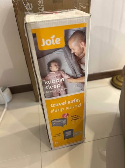 ส่งต่อ Joie Kubbie Sleep เตียงนอนเปิดข้าง (Co-Sleeper) ใช้ได้ 2 ชั้น สภาพใหม่มาก (ใช้ 6 สัปดาห์)