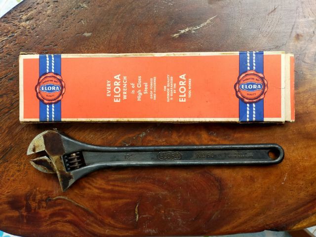 ประแจเลื่อนerola 12นิ้ว made in westGermany รูปที่ 3