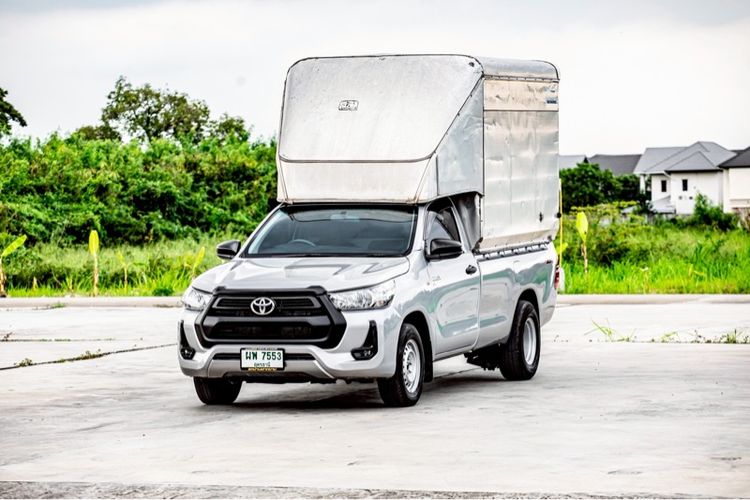 รถ Toyota Hilux Revo 2.8 ENTRY STANDARD CAB สี เทา