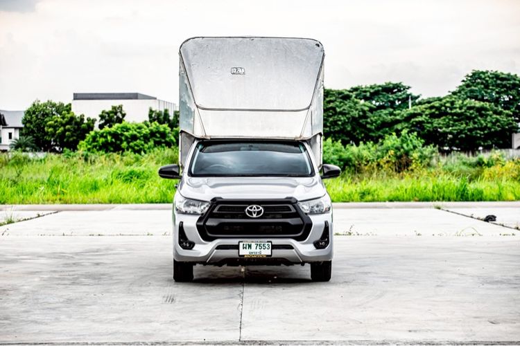 Toyota Hilux Revo 2022 2.8 ENTRY STANDARD CAB Pickup ดีเซล ไม่ติดแก๊ส เกียร์ธรรมดา เทา รูปที่ 2