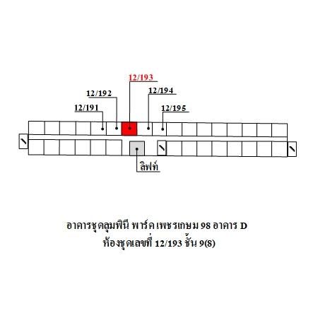 ทรัพย์ บสส. รหัส CL0126 ห้องชุดพักอาศัย  กรุงเทพมหานคร 1210800 รูปที่ 2