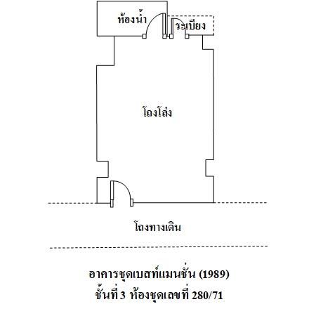 ทรัพย์ บสส. รหัส 3A1627 ห้องชุดพักอาศัย  ชลบุรี 346600 รูปที่ 4