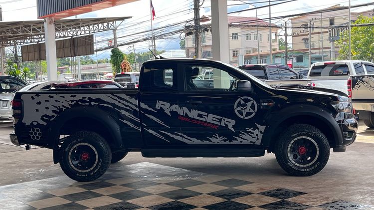 Ford Ranger 2018 2.2 Hi-Rider XL Plus Pickup ดีเซล ไม่ติดแก๊ส เกียร์ธรรมดา ดำ รูปที่ 4