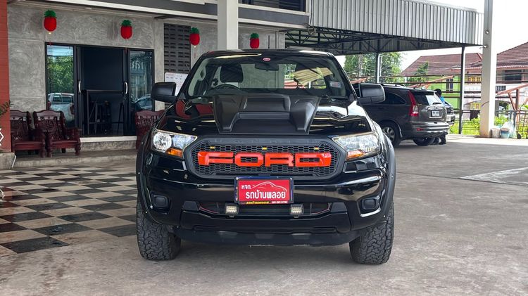 Ford Ranger 2018 2.2 Hi-Rider XL Plus Pickup ดีเซล ไม่ติดแก๊ส เกียร์ธรรมดา ดำ รูปที่ 2