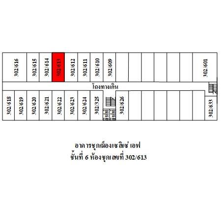 ทรัพย์ บสส. รหัส 8Z7647 ห้องชุดพักอาศัย  นนทบุรี 672000