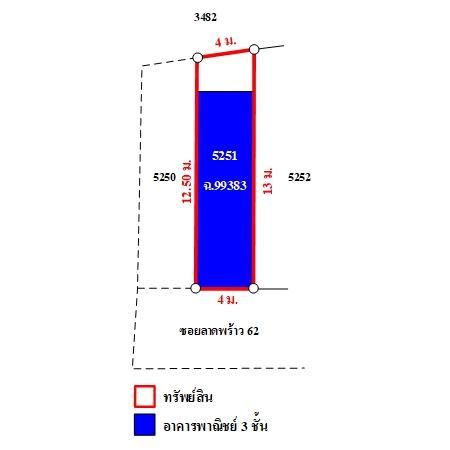 ทรัพย์ บสส. รหัส 3A0786 อาคารพาณิชย์  กรุงเทพมหานคร 2393000 รูปที่ 4