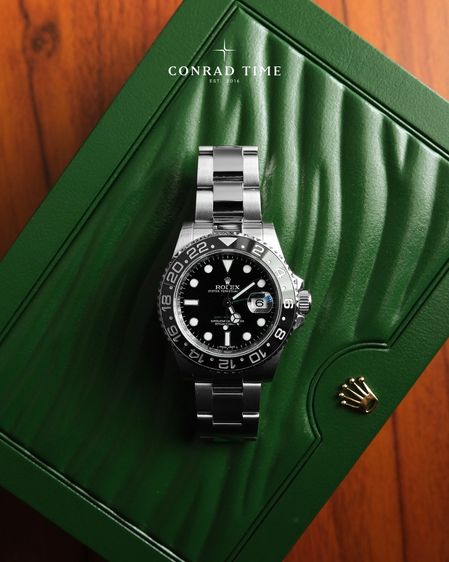 Rolex GMT-Master II 116710LN 'Green Hand Black Dial Oyster Steel 2011 40mm.  รูปที่ 2
