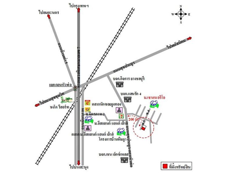 ทรัพย์ บสส. รหัส TL0374 ทาวน์เฮ้าส์  ชลบุรี 2420000 รูปที่ 2